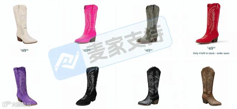 5-cv-14878，西部牛仔風女靴版權密封維權，涉案細節(jié)揭密！"