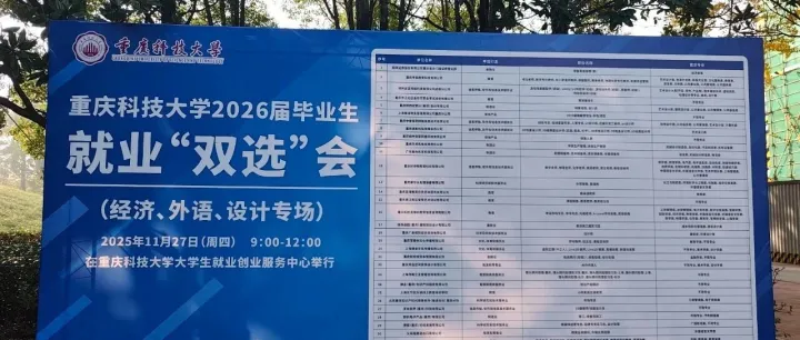 博猎受邀参加重庆科技大学招聘会