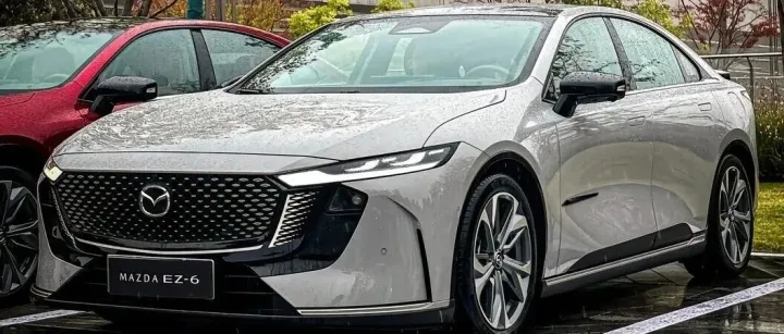 MazdaEZ-6:Smart & Elegant Electric Flagship Sedan – Real Shots.