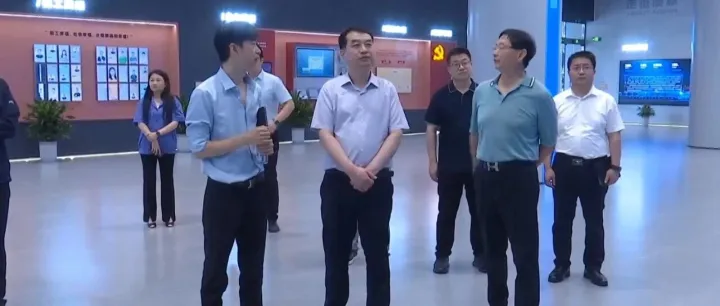 辛集市委书记贾宏迅一行到澳森督导调研环保绩效创A工作