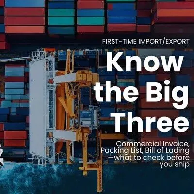 第一次做进出口，真的需要懂 Commercial Invoice、Packing List 和 Bill of Lading 吗