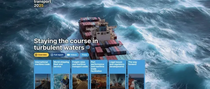 【行业动向】UNCTAD《2025年海运回顾：在风浪中坚守航向》报告发布