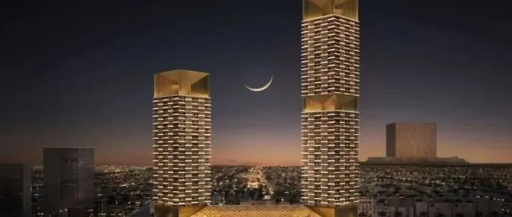 又一新地标！利雅得推出Retal Heights项目：双子塔超高层将重塑利雅得天际线
