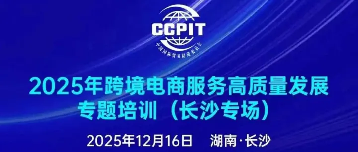 2025年跨境电商服务高质量发展专题培训（长沙专场）