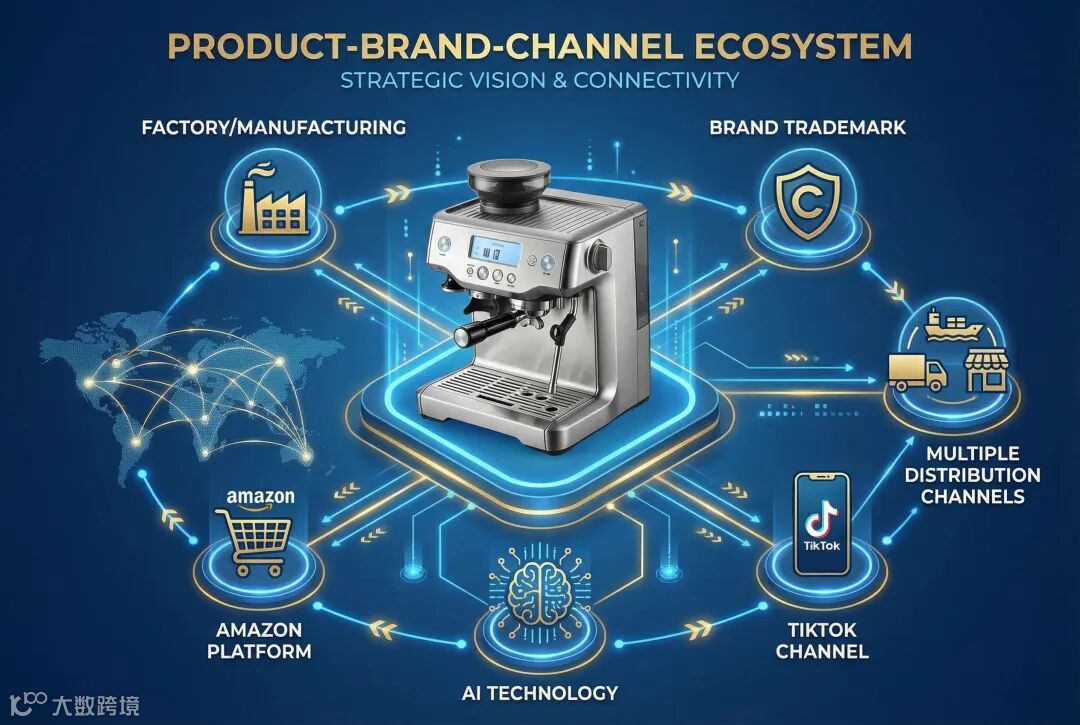 品牌生态渠道体系示意图