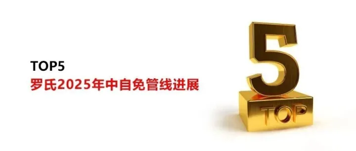 自免TOP5 | 罗氏2025年中自免管线进展