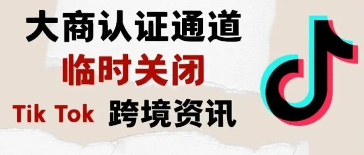 紧急！TikTok 大商认证通道 12 月 9 日临时关闭，跨境商家必看：权益、解决方案、合规红线全解析