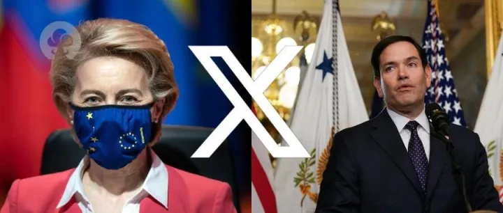 欧盟1.2亿欧元重罚X，美欧科技博弈升级