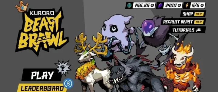 9月10日启动 Kuroro Beast 赏金闪电战，争夺$25万以上奖金！