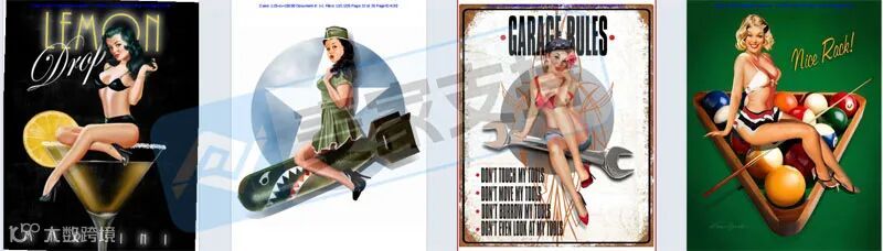 5-cv-15030,备受欢迎的复古写真女郎扎堆维权,跨境卖家速排查"