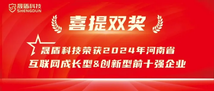 企业荣誉 | 喜提双奖！2024年河南省互联网成长型&创新型前十强企业榜单有名