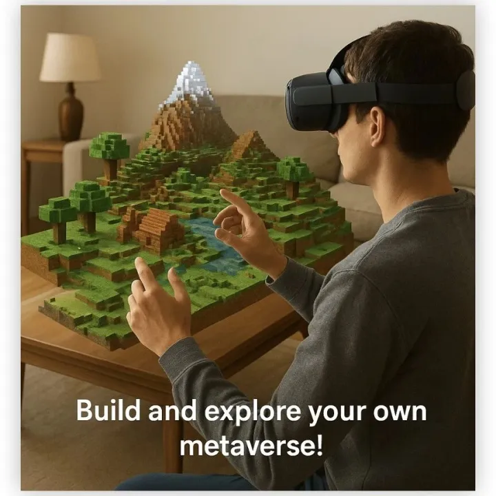 Meta Quest上新爆款？《Pocket Lands》把你的家变成元宇宙入口！