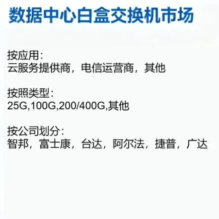 我摊牌了，这是新的风口！2025-2034年白盒交换机市场新研判