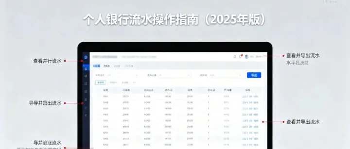 功能版：个人银行导出流水指南（2025年版）