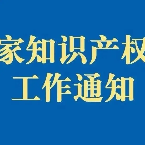 新发布 | 国知局：印发《知识产权促进民营经济发展实施办法》