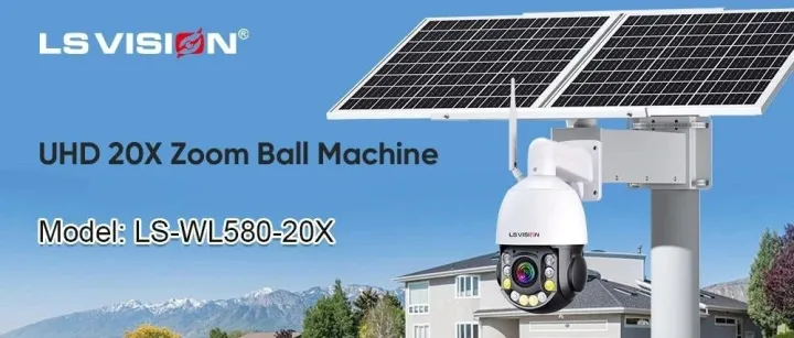 「LS-WL580-20X-4G」4K 24/7 Recording Auto Tracking PTZ Camera