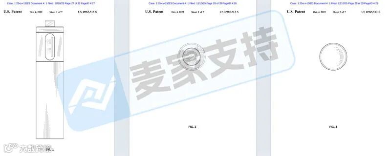 5-cv-15023,USB可充电电池双专利维权,尤其Temu卖家重点排查!"