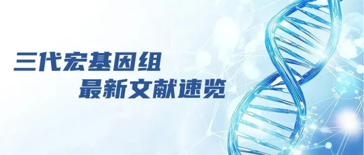 顶刊思维——三代宏基因组最新文献速览