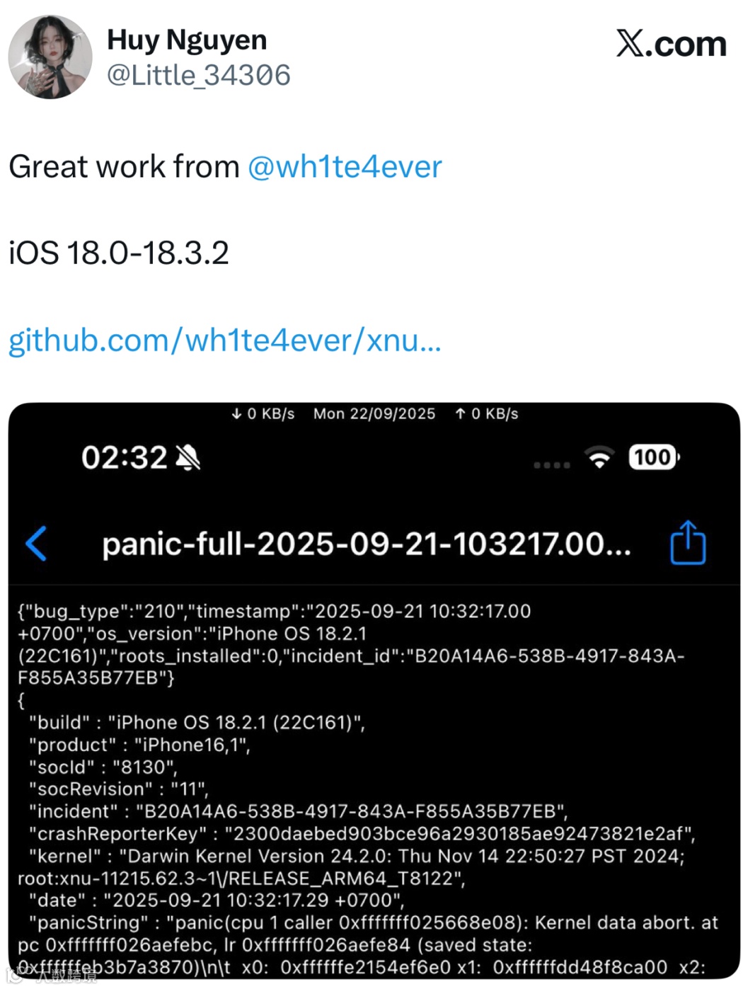最新消息，18.0-18.3.2之间系统请不要升级，发现新内核漏洞- 大数跨境