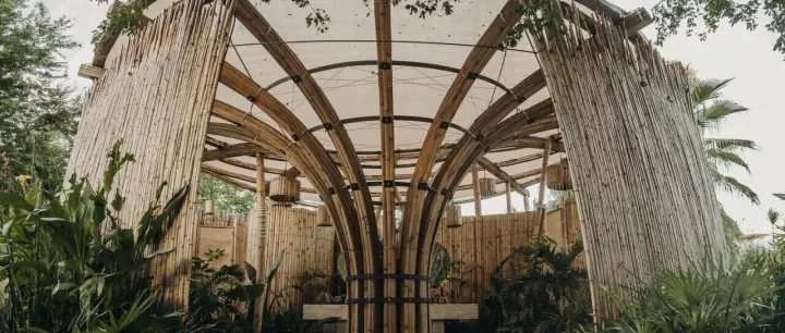 设计分享 | 墨西哥“竹之花”卫生间