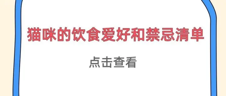 揭秘猫咪的饮食密码：从味觉偏好到禁忌清单