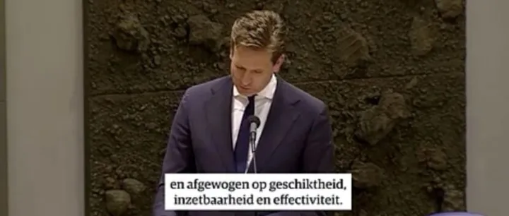 “安世之乱”罪魁祸首<em>卡</em>雷曼斯，遭<em>荷兰</em>议会怒批