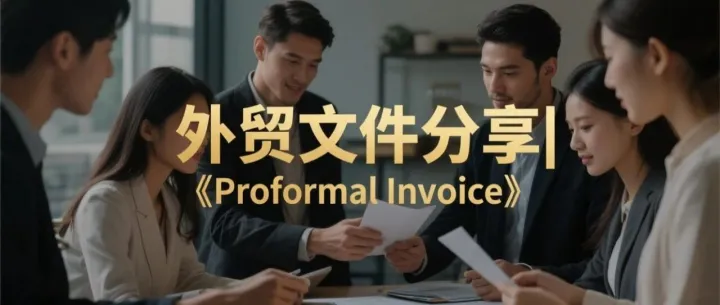 中道外贸笔记：《Proformal Invoice》文件分享
