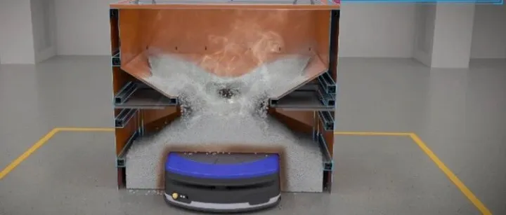 瑞晟AGV智能安全充电仓：为无人车间筑牢全天候防火墙