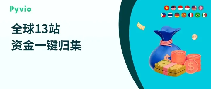 告别多站点收款烦恼！Pyvio湃沃助您一站式玩转13国TikTok资金
