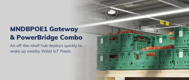Meet MNDBPOE1 for Wiliot IoT Pixels. Build Ambient IoT faster.