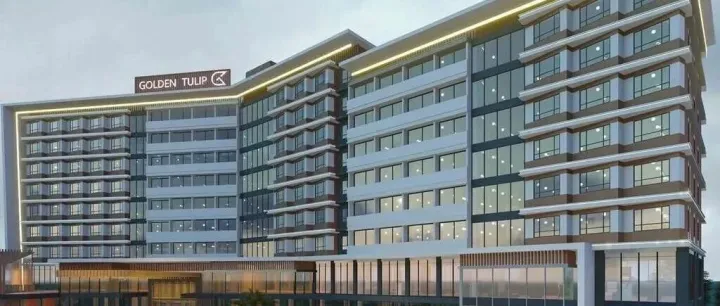 AODSN奥迪信携手法国卢浮酒店集团：金色郁金香金绿洲金沙萨(Golden Tulip )打造轻奢酒店典范