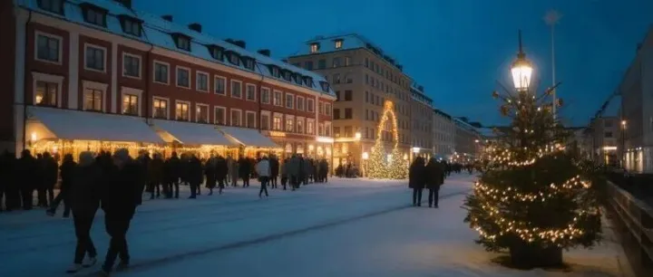 他们说，欧洲的圣诞节一定要去瑞典过