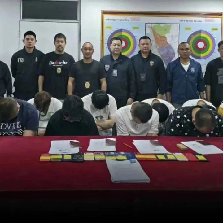 14名中国籍嫌疑人藏身曼谷酒店被捕！行为异常引警方搜查