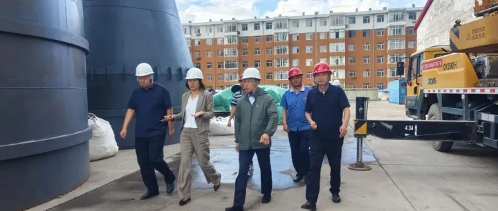 <em>绥化</em>市委副书记、市长陈立军一行赴<em>绥化</em>热电公司调研指导工作