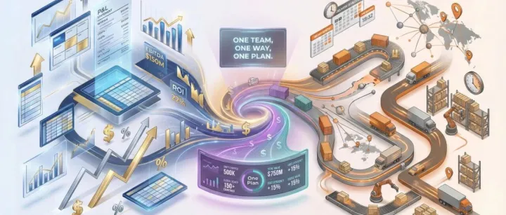 从 "平行宇宙" 到 "一个计划" ：重新定义供应链与财务的关系