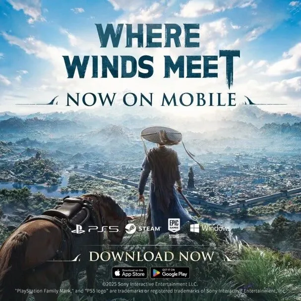 网易狂飙！《燕云十六声》手游今日海外50国免费榜夺冠，TGA放出全新预告