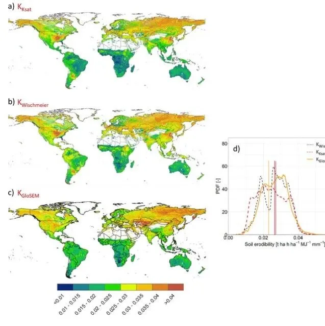 <em>数据</em>下载| 2023年全球土壤<em>可</em>蚀性<em>数据</em>（含5种土壤<em>可</em>蚀性因子（K）<em>数据</em>）