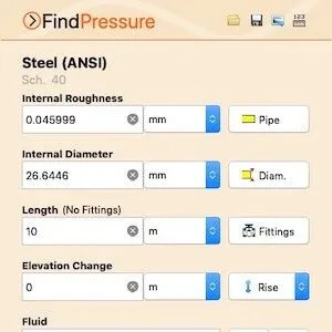 Pipe <em>Flow</em> Wizard软件 —— 压降计算器