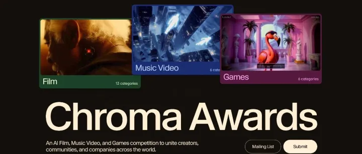 WaytoAGI 携手 <em>Chroma</em> Awards，AI 创意竞赛正式启动！