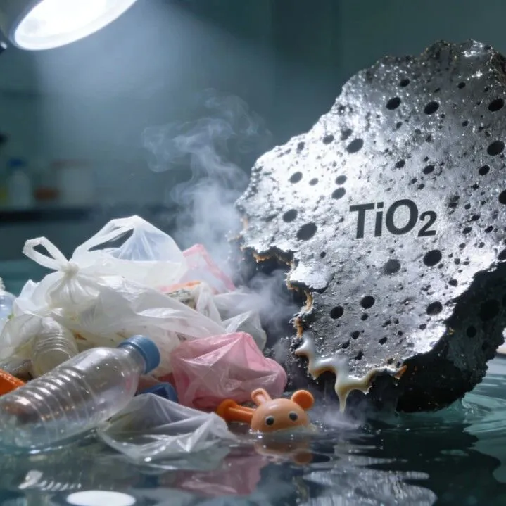 “塑料危机”新解法：可漂浮TiO₂材料横空出世