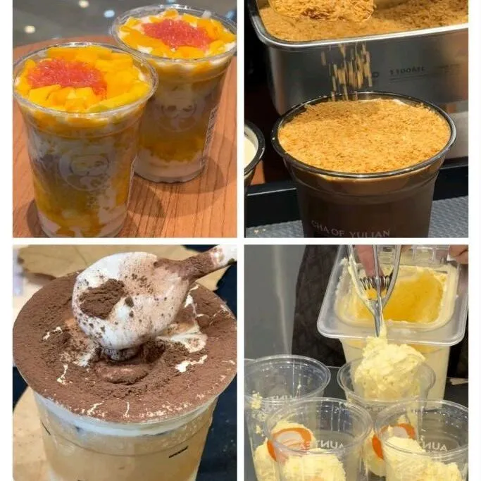 液体蛋糕，固体杨枝甘露，新茶饮正在用“反差感”拿捏顾客？