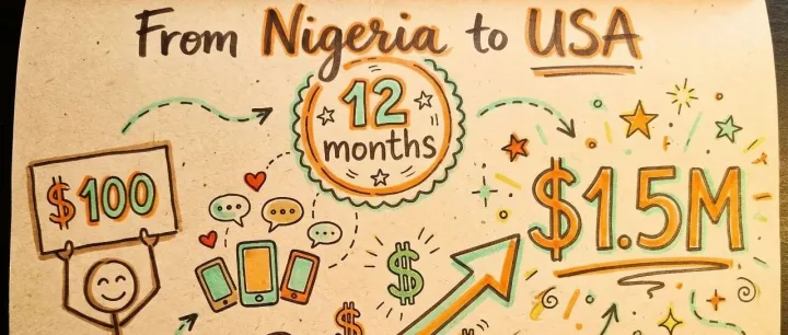 黑人小哥带100美元去美国，1年做2个app赚了150万美金！他的增长策略确实强