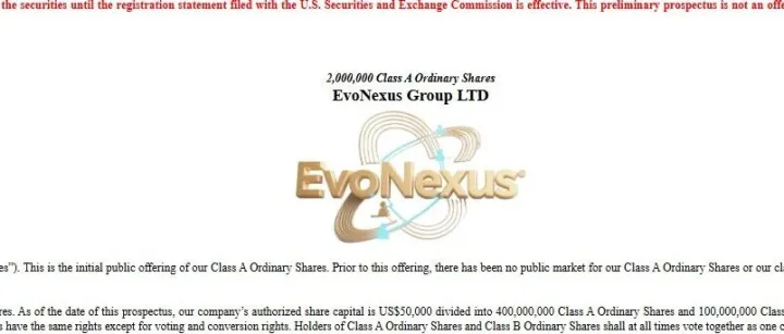 社交<em>娱乐</em>玩家 EvoNexus，手握多款 <em>APP</em>！赴纳斯达克 IPO......
