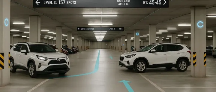 Toyota’s Seamless Parking Experience with Navigine X Minew