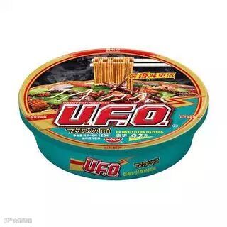 日清 UFO 飞碟炒面(铁板色拉鱿鱼味)123g/碗