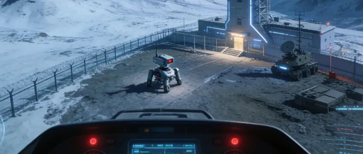 中印边境上，这台哨兵机器人太能打