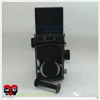 早期华蓥SG-101老古董收藏照相机双反相机120胶片机械式金属外壳