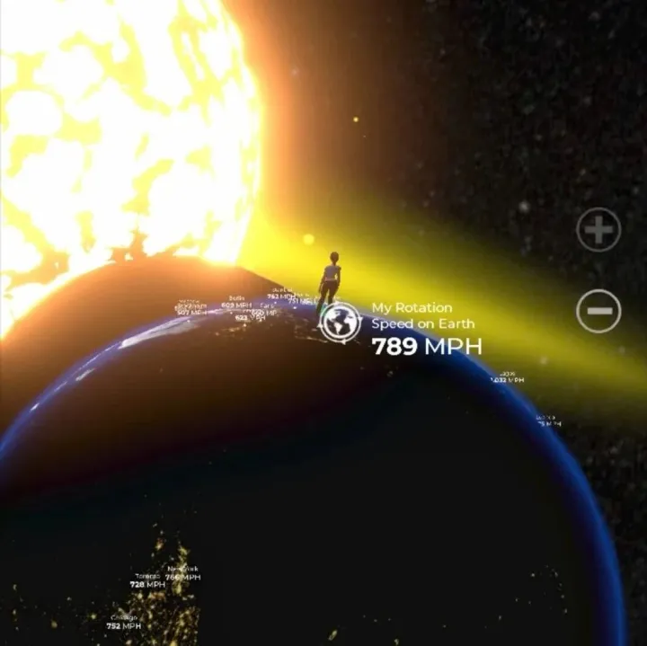 9/14 App Store精选限免分享~ 价值12，见证我们的行星在银河系中的运动。选择任意视角，随行星移动