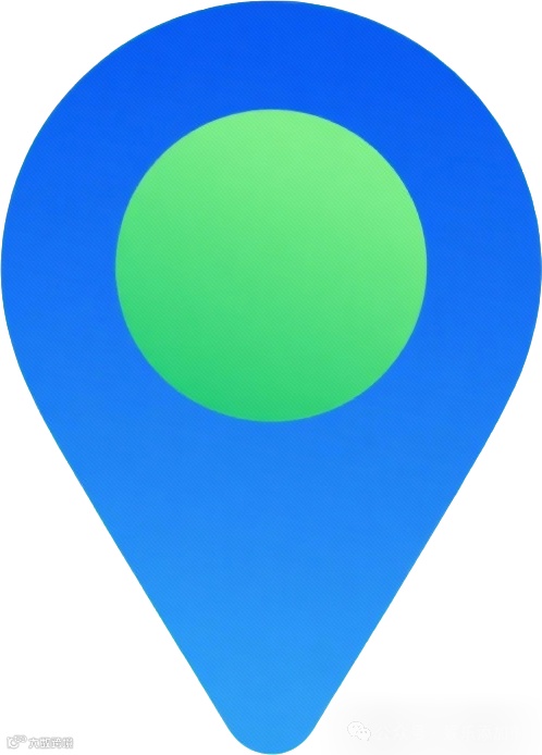 微信公众号二维码，绿色和蓝色主题，简洁无文字