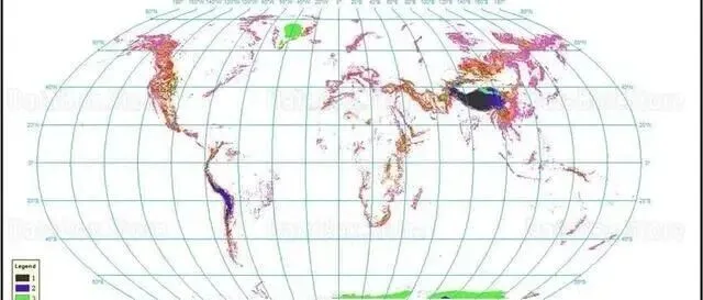 <em>数据</em><em>资源</em>：全球山脉<em>数据库</em>